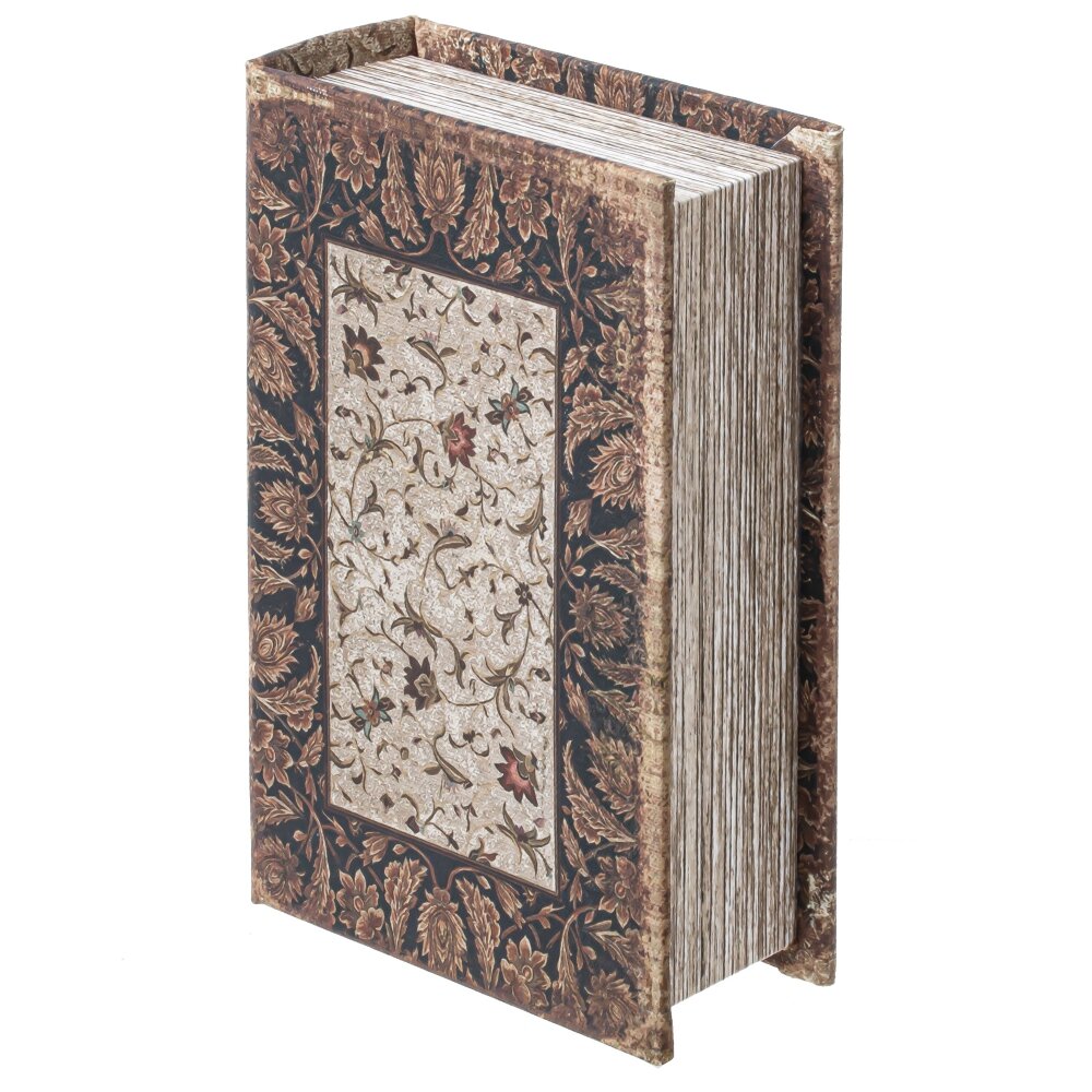Шкатулка-книга, L10,5 W5 H17,5 см