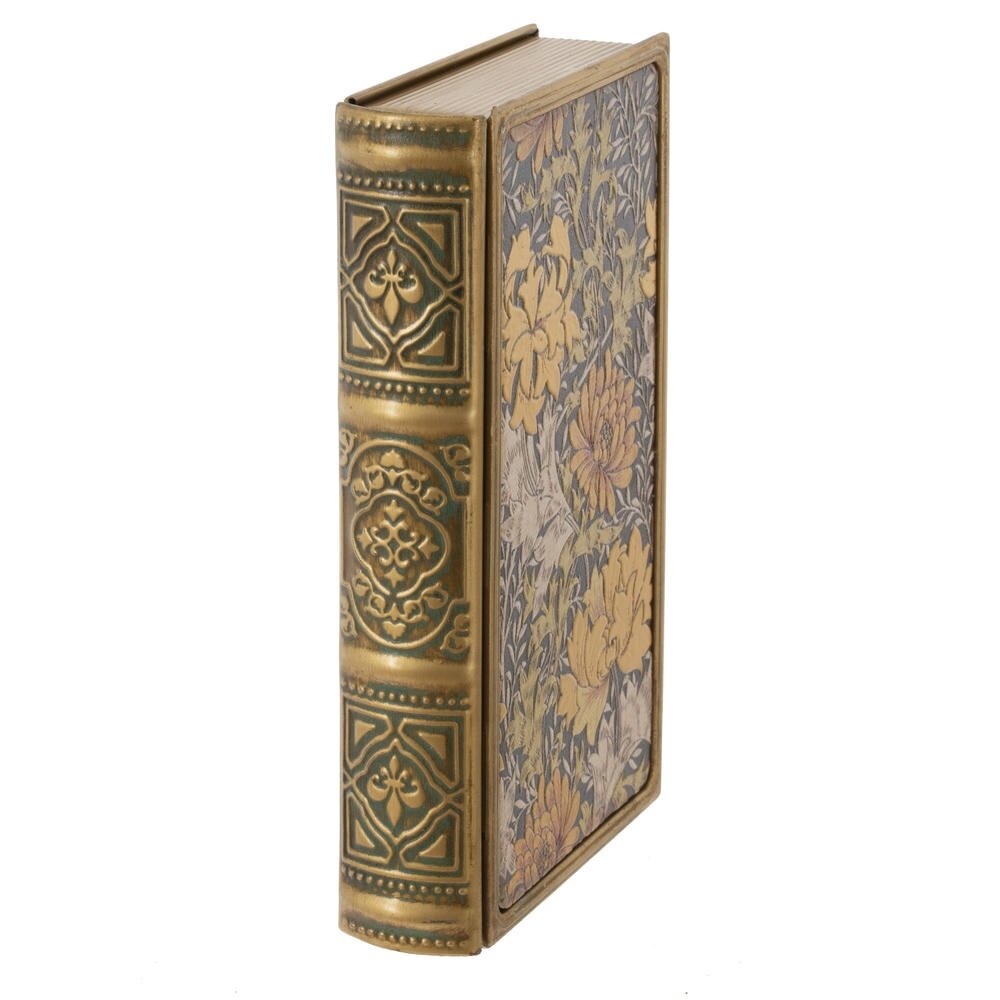 Шкатулка-книга, L12 W4 H20 см