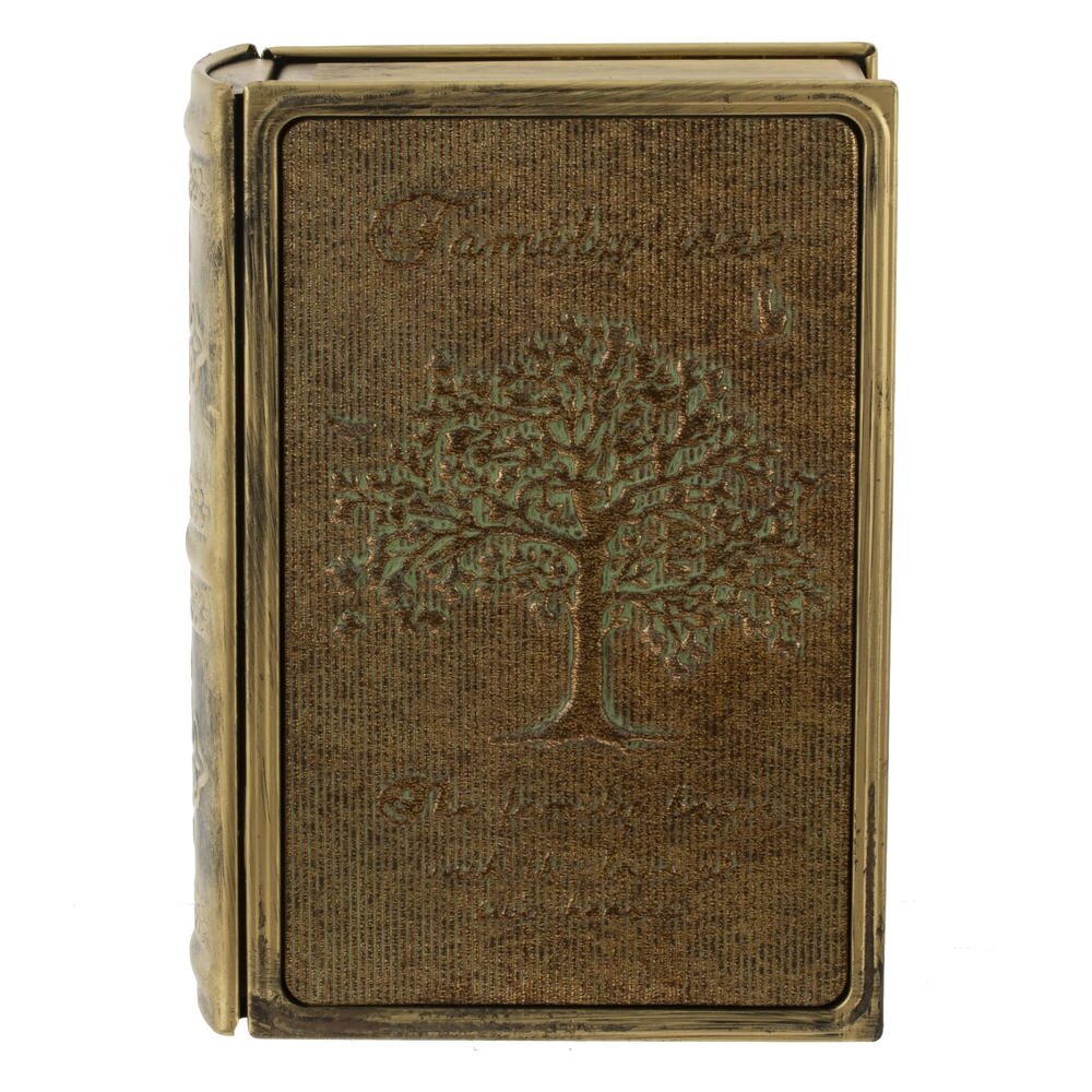Шкатулка-книга, L12 W5 H17 см
