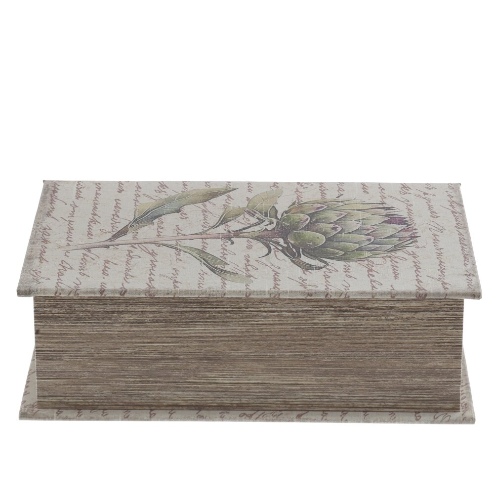 Шкатулка-книга, L15,5 W6,5 H22 см