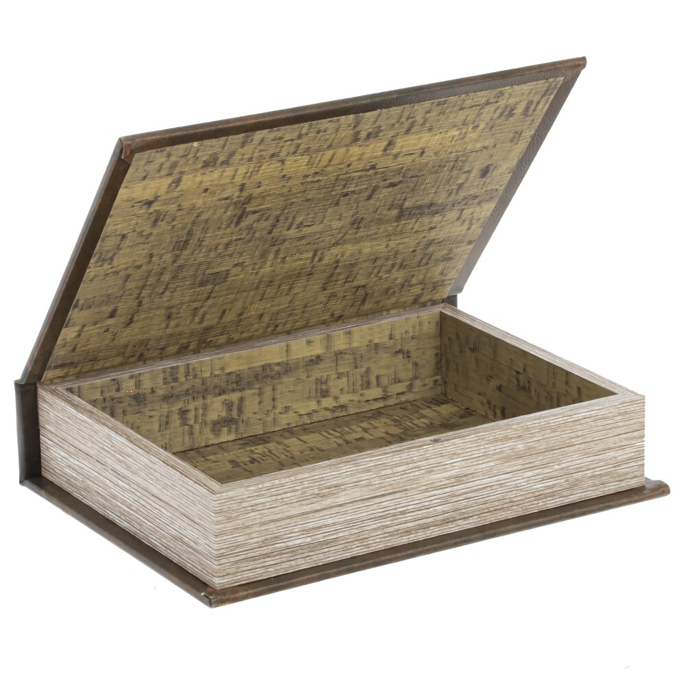 Шкатулка-книга, L18,5 W5,5 H25 см