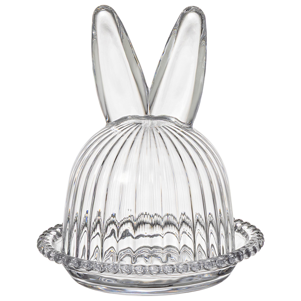 БЛЮДО СЕРВИРОВОЧНОЕ С КРЫШКОЙ "RABBIT FAMILY" 14*14*16 СМ