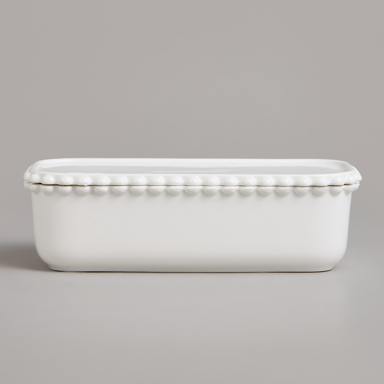 ПАШТЕТНИЦА LEFARD "PEARL" С КРЫШКОЙ ПРЯМОУГ. 18,5*9,5*5,5 СМ 400 МЛ