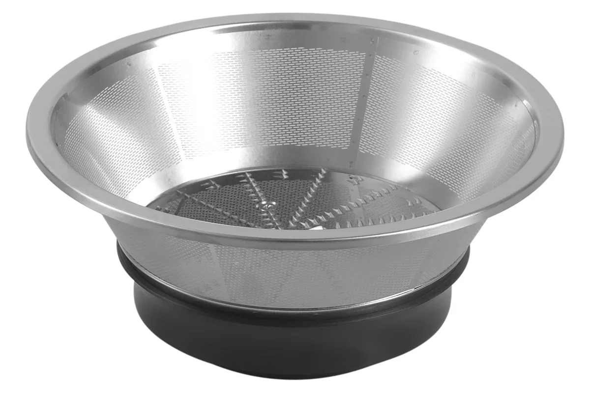 Соковыжималка BQ J1003 Чёрный-Сталь (1800Вт, 85мм отверстие)