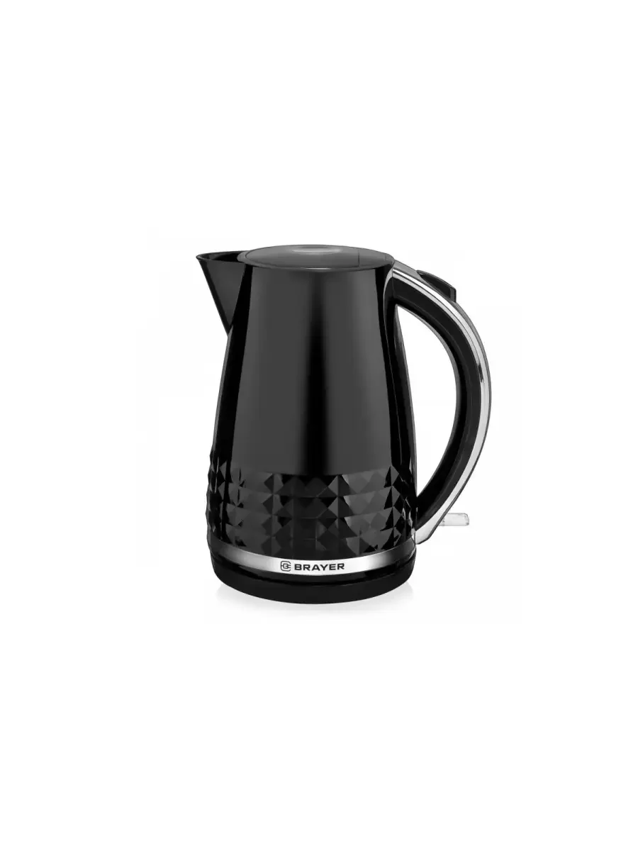 Эл,чайник BRAYER BR1009, 2200 Вт, 1,7 л, автооткл отсут.воды, термост.пласт, поворот.корп