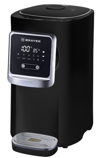 Эл,чайник-термос BRAYER BR1090, 1200 Вт, 5 л, LED-дисплей, поддерж.темп ,охлождение, блок