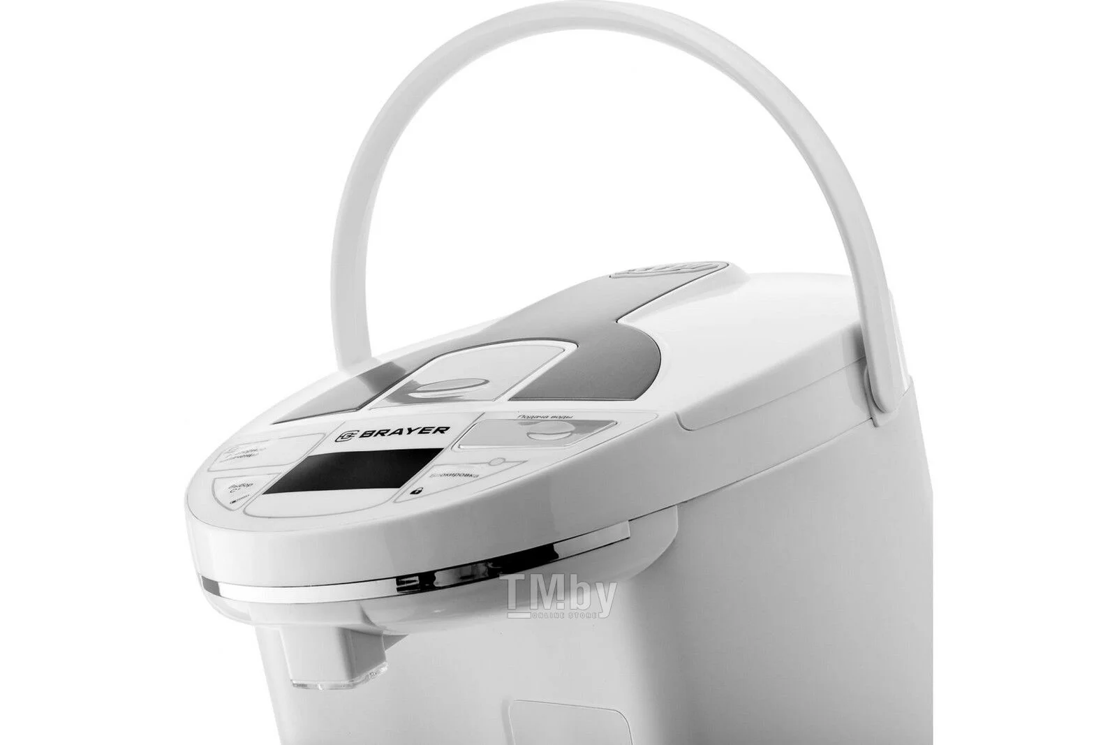 Эл,чайник-термос BRAYER BR1091WH, 1450 Вт, 5,5 л, LCD-дисп, поддерж.темпер,блокировка