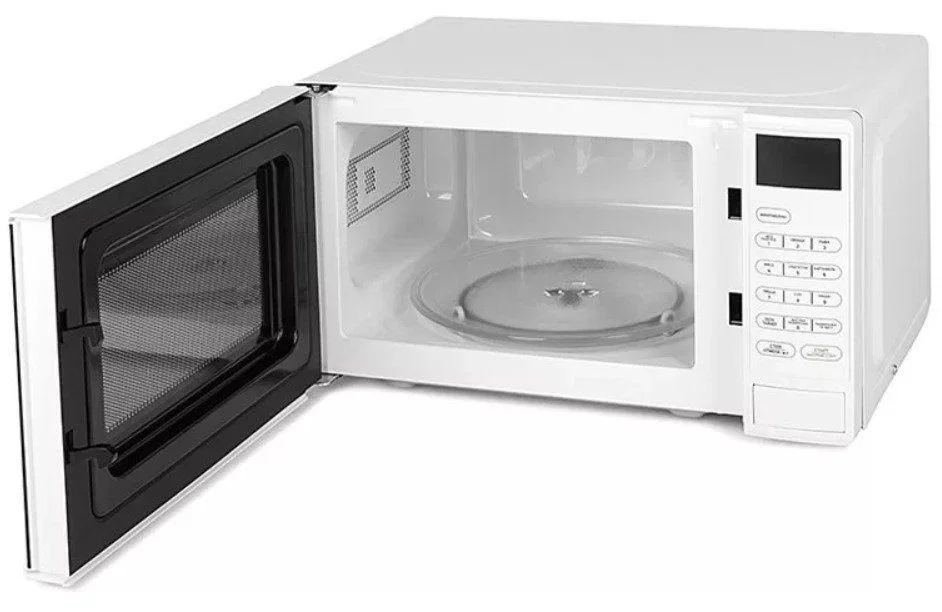 Микроволновая печь BBK 20MWS-728S/W белый/черный, 20 л, 700 Вт, переключатели - сенсор