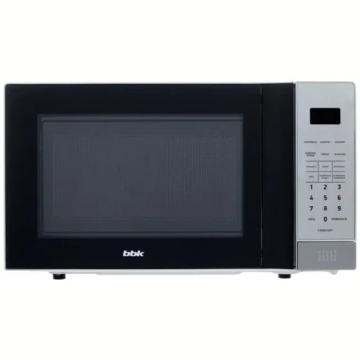 Микроволновая печь BBK 20MWS-729S/BS серебристый/черный, 20 л, 700 Вт, переключатели - сенсор