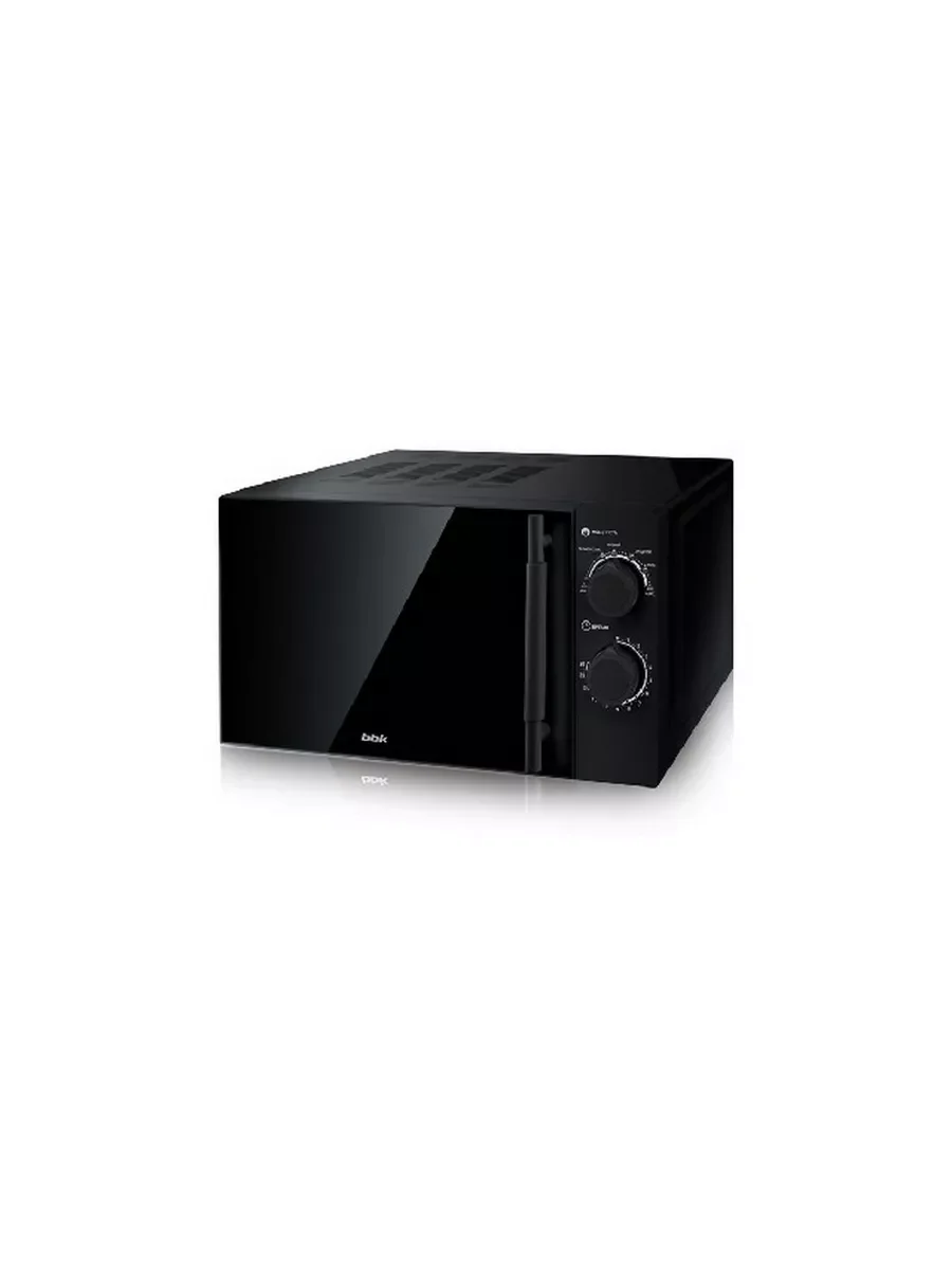 Микроволновая печь BBK 20MWS-773M/B-M черный, 20 л, 700 Вт, переключатели - поворотный механизм