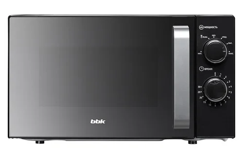 Микроволновая печь BBK 20MWS-776M/B-M черный, 20 л, 700 Вт, переключатели - поворотный механизм