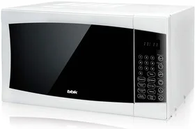 Микроволновая печь BBK 23MWS-915S/W белый, 23 л, 900 Вт, переключатели - сенсор