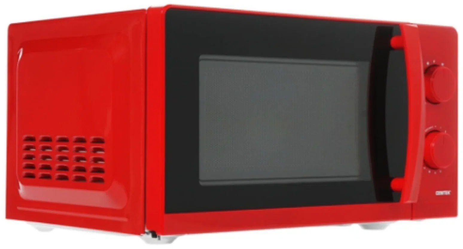 Микроволновая печь Centek CT-1571 красный, 20 л, 700 Вт, переключатели - поворотный механизм