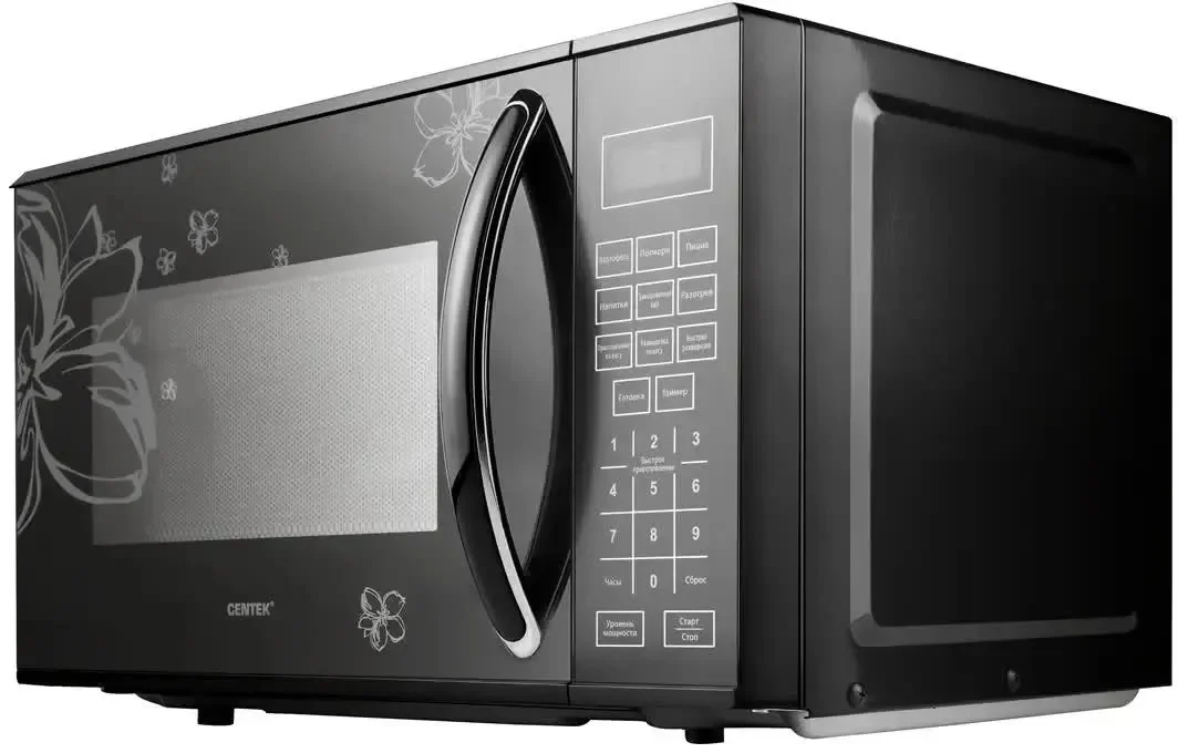 Микроволновая печь Centek CT-1579 черный, 20 л, 700 Вт, переключатели - сенсор