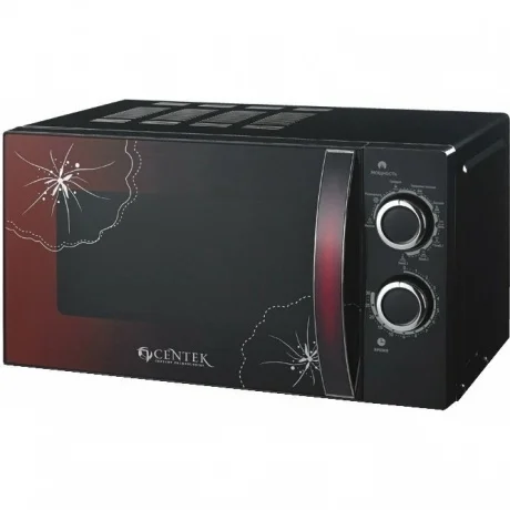 Микроволновая печь Centek CT-1582 нержавеющая сталь, 20 л, 700 Вт, переключатели - кнопки, поворотный механизм