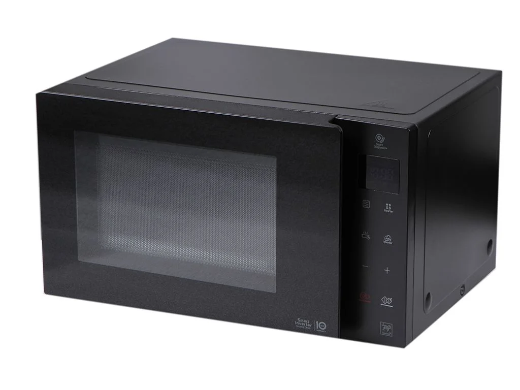 Микроволновая печь LG MW23R35GIB инвертор, черный, 23 л, 1000 Вт, переключатели - сенсор