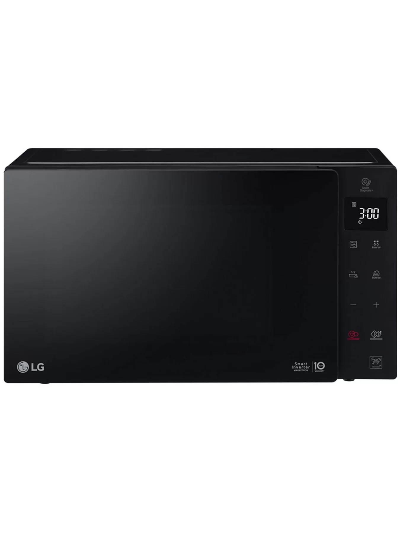 Микроволновая печь LG MW25R35GIS черный, 25 л, 1000 Вт, переключатели - сенсор
