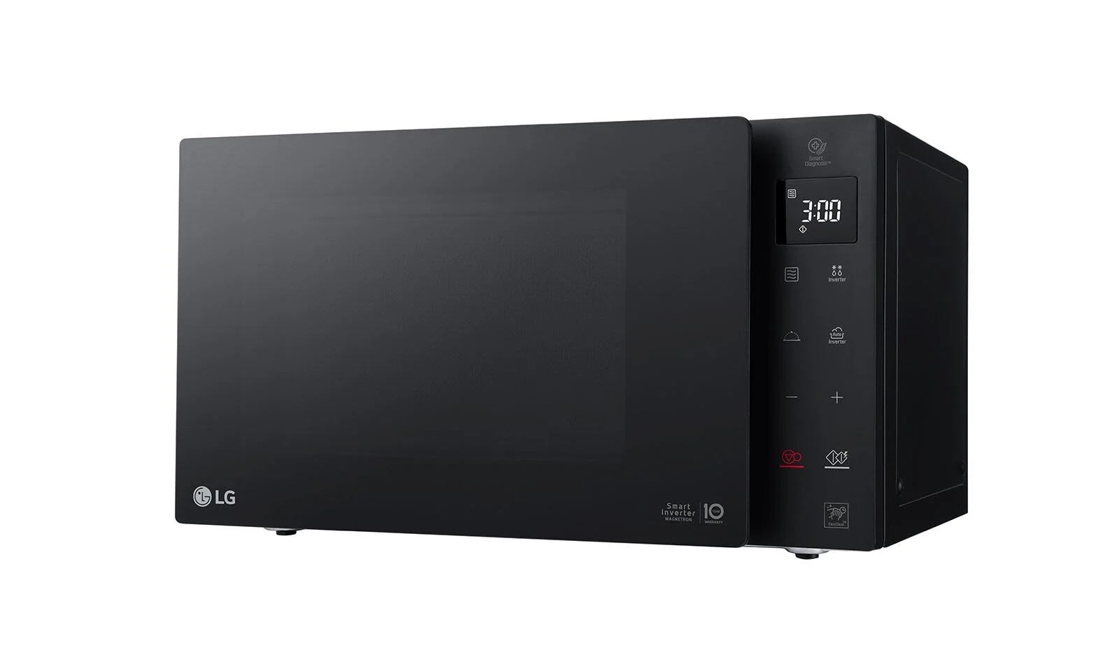 Микроволновая печь LG MW25R35GIS черный, 25 л, 1000 Вт, переключатели - сенсор