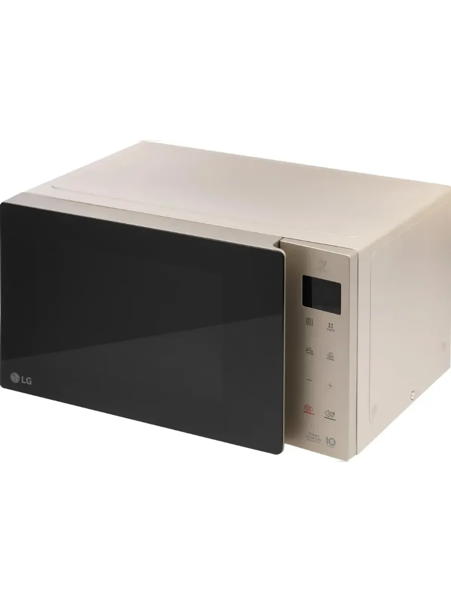 Микроволновая печь LG MW25R35GISH пепельно-бежевый, 25 л, 1000 Вт, переключатели - сенсор