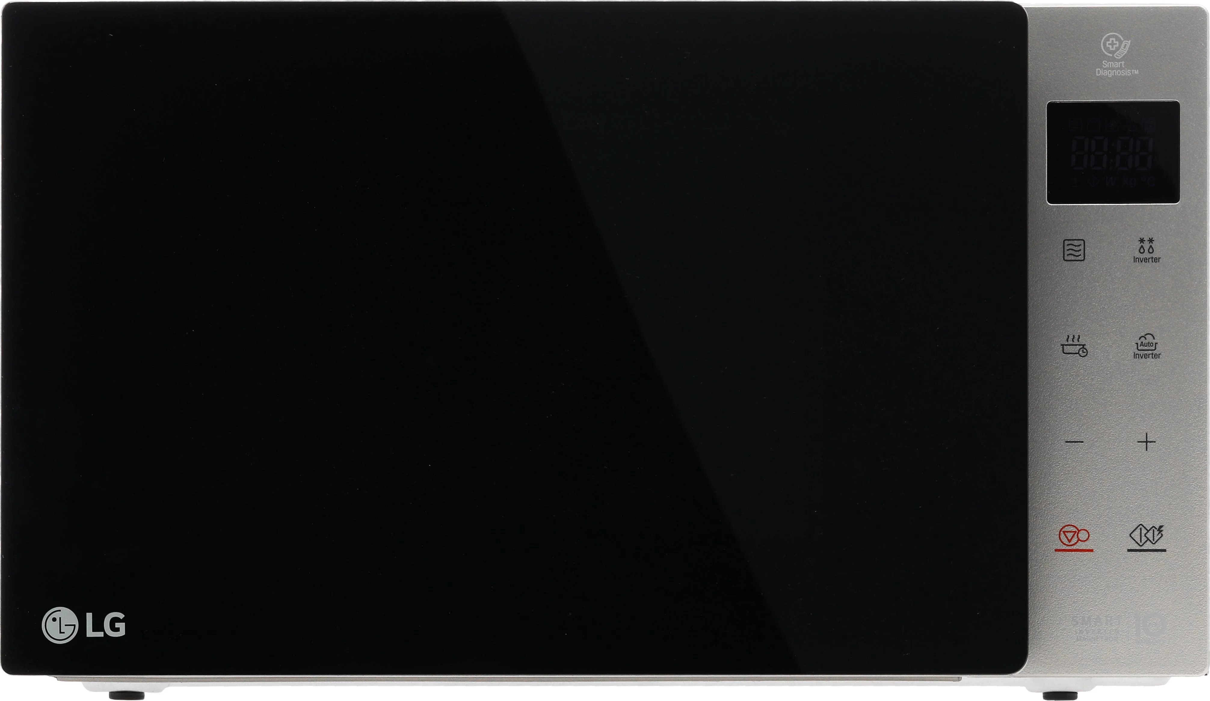 Микроволновая печь LG MW25R35GISL стальной/черный, 25 л, 1000 Вт, переключатели - сенсор