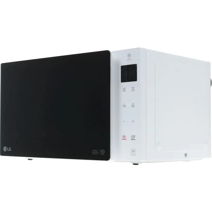 Микроволновая печь LG MW25R35GISW белый/черный, 25 л, 1000 Вт, переключатели - сенсор