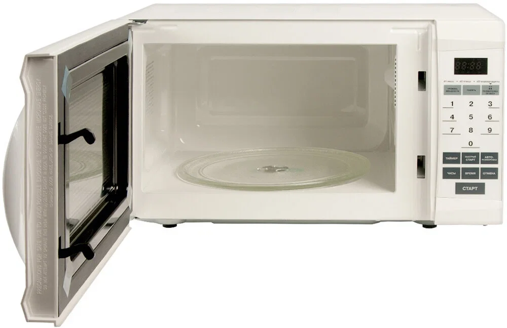 Микроволновая печь Mystery MMW-2006 белый, 20 л, 800 Вт, переключатели - сенсор