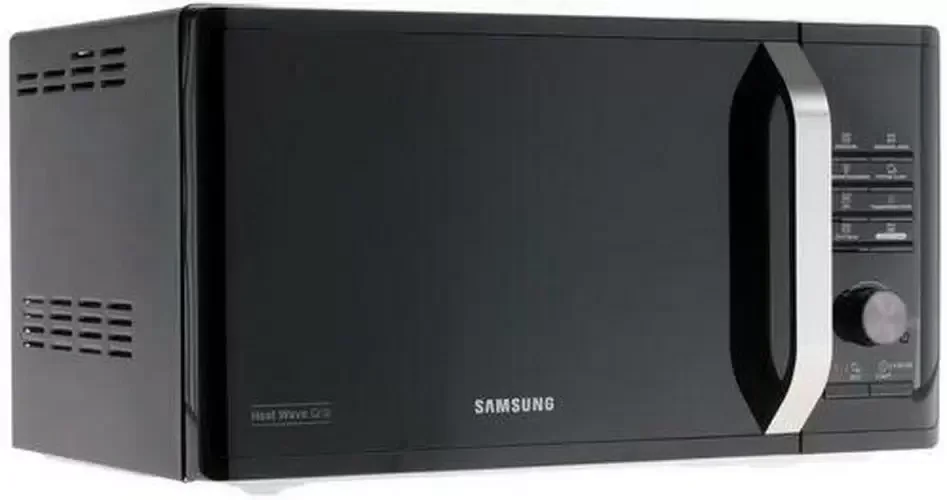 Микроволновая печь Samsung MG23K3575AK черный, 23 л, 800 Вт, переключатели - кнопки, поворотный механизм
