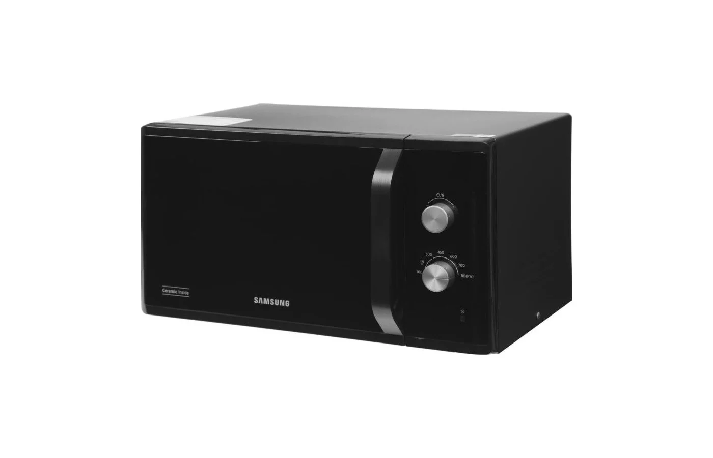 Микроволновая печь Samsung MS23K3614AK черный, 23 л, 800 Вт, переключатели - поворотный механизм