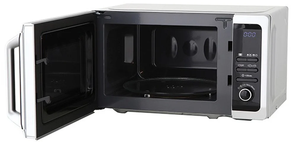 Микроволновая печь Sharp R-2852RW белый, 20 л, 800 Вт, переключатели - кнопки, поворотный механизм