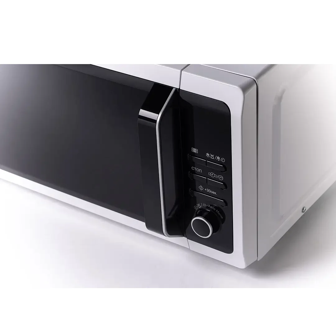 Микроволновая печь Sharp R-2852RW белый, 20 л, 800 Вт, переключатели - кнопки, поворотный механизм