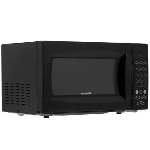 Микроволновая печь Starwind SMW4420 черный, 20 л, 700 Вт, переключатели - кнопки