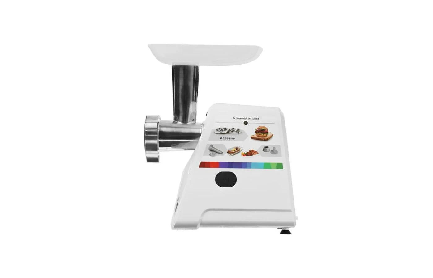 Мясорубка BOSCH MFW 2520W белый (3350Вт, 1,7кг/мин, насадки)