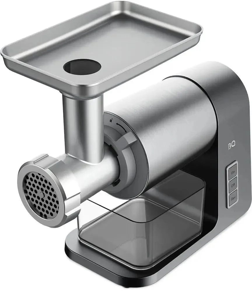 Мясорубка BQ MG1010 Тёмно-Серый (2200 Вт, реверс, 3 диска)