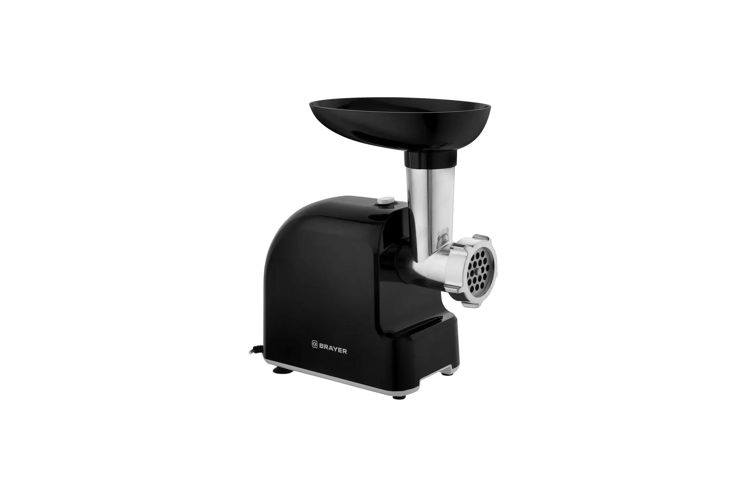 Мясорубка BRAYER BR1603, 1500 Вт, реверс, (7 в 1, насадки для резки, тёрки и шинковки)