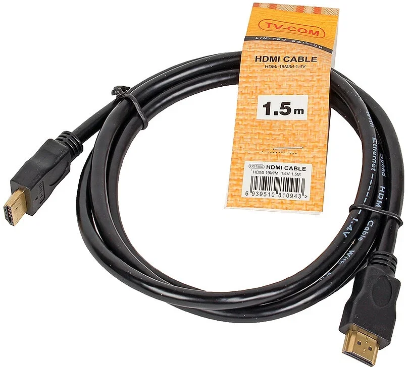Кабель цифровой TV-COM HDMI19M to HDMI19M, V1.4+3D, 15m