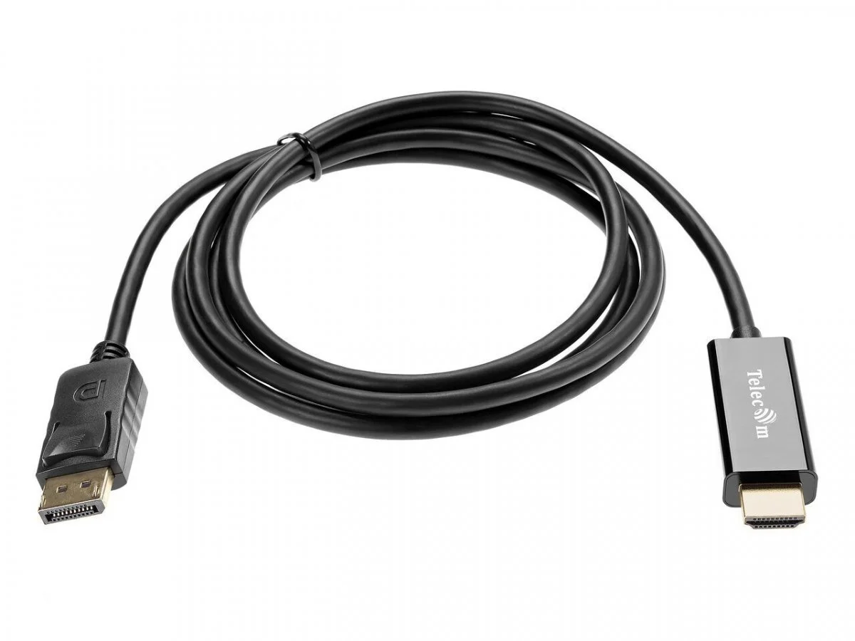 Кабель-переходник DisplayPort M-> HDMI M 1.8m Telecom [TA494)
