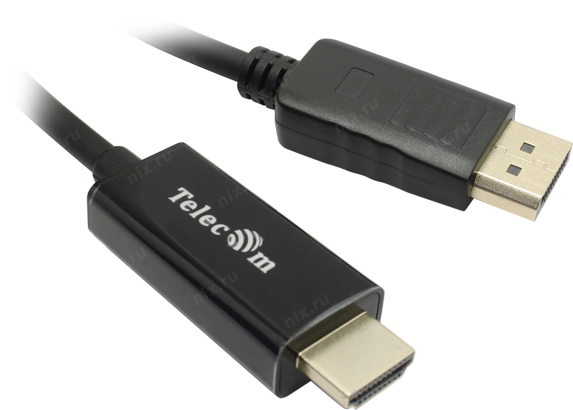 Кабель-переходник DisplayPort M-> HDMI M 1.8m Telecom [TA494)