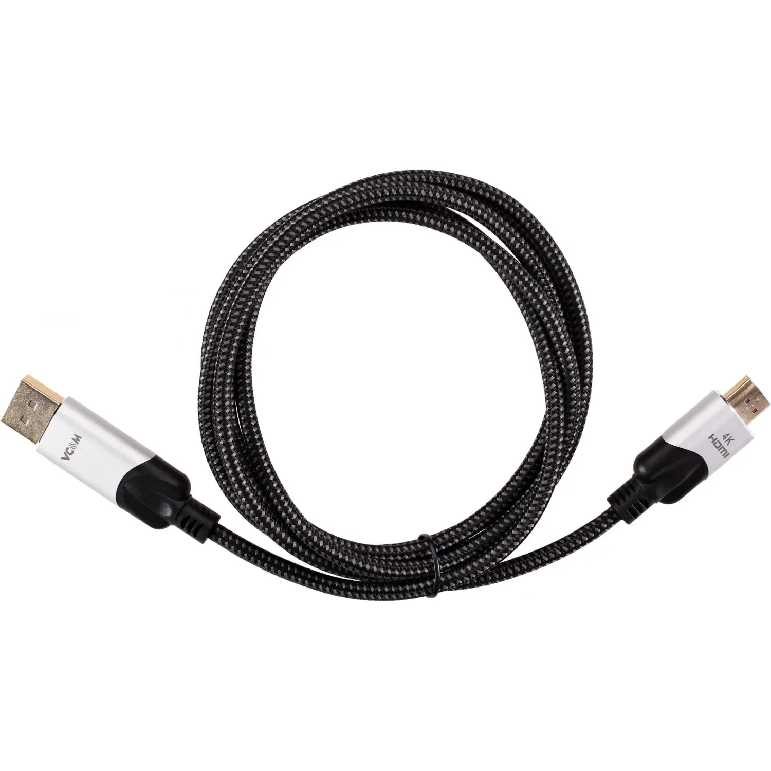 Кабель-переходник DisplayPort M-> HDMI M 4K@60Hz 1.8m VCOM (CG608M-1.8M)
