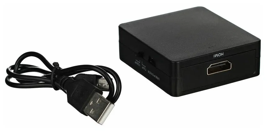 Конвертер AV => HDMI, VCOM <DD497>