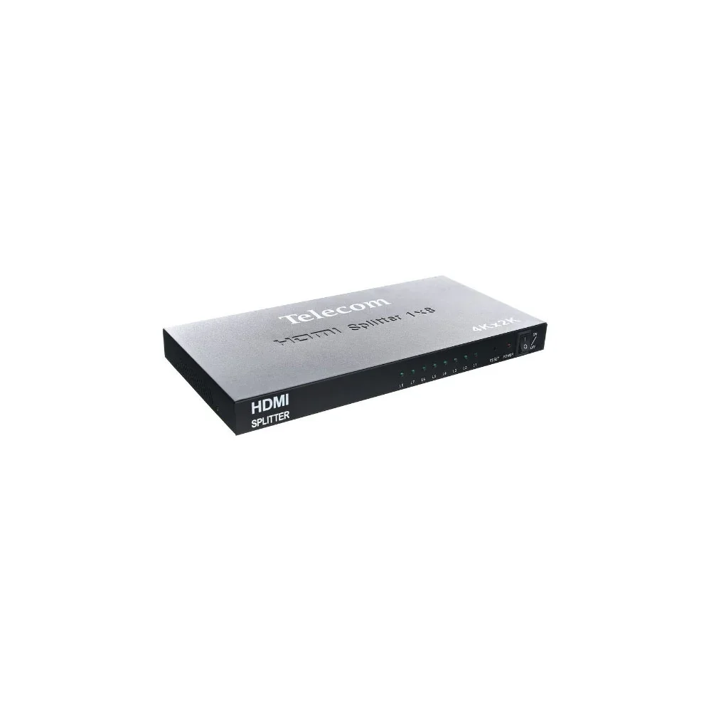 Разветвитель HDMI 1=>8 4k@30 HZ Telecom.