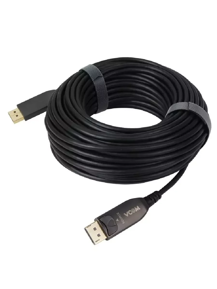 Активный оптический кабель VCOM DP1.4 32GBs/8K@60Hz 20м