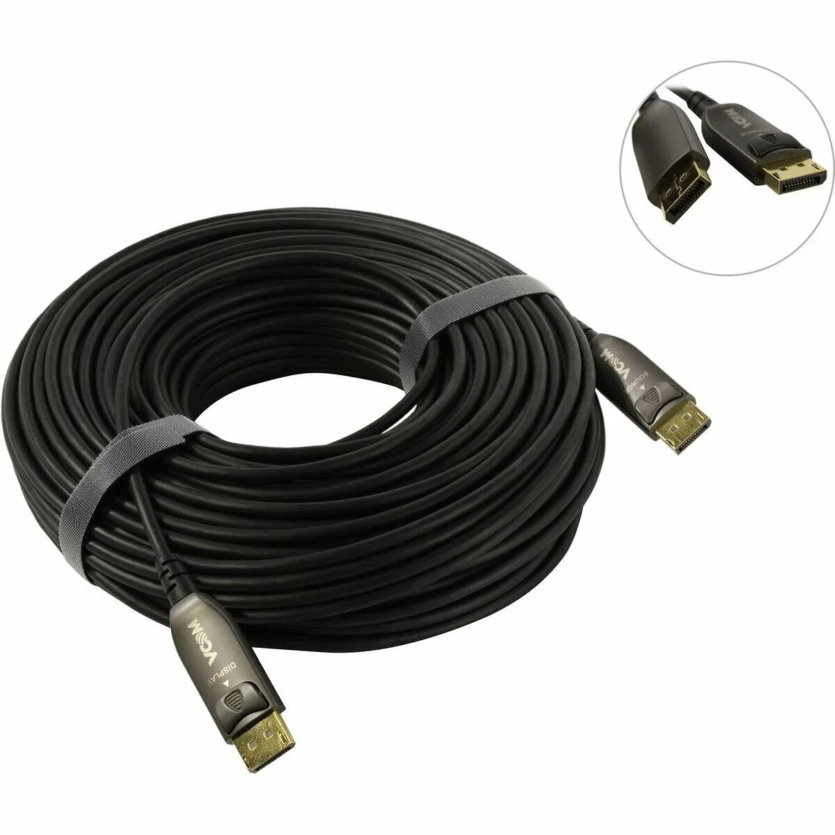 Активный оптический кабель VCOM  DP1.4 32GBs/8K@60Hz 40м <D3751-40M>