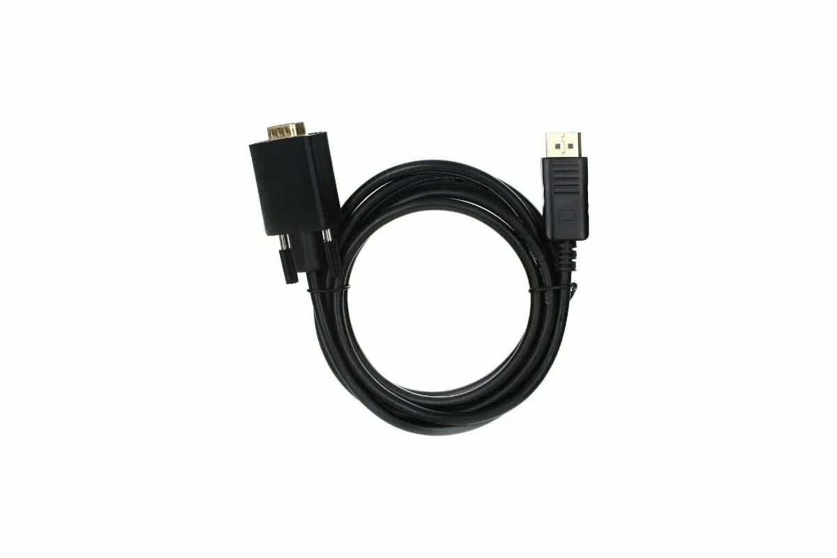 Кабель-переходник DP --> VGA_M/M 1,8м VCOM