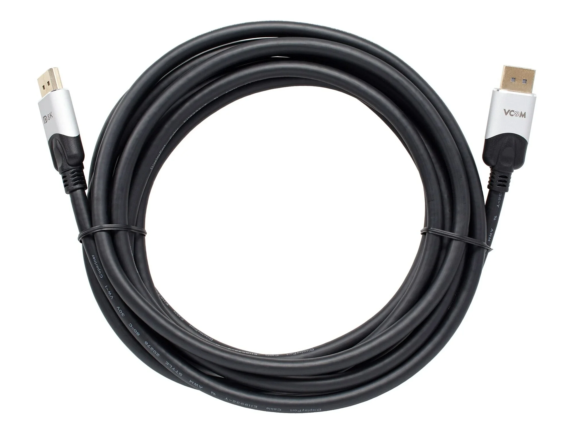 Кабель соединительный DISPLAY PORT v1.4, 8K@60Hz, 5m, медь, VCOM <CG635-5M>
