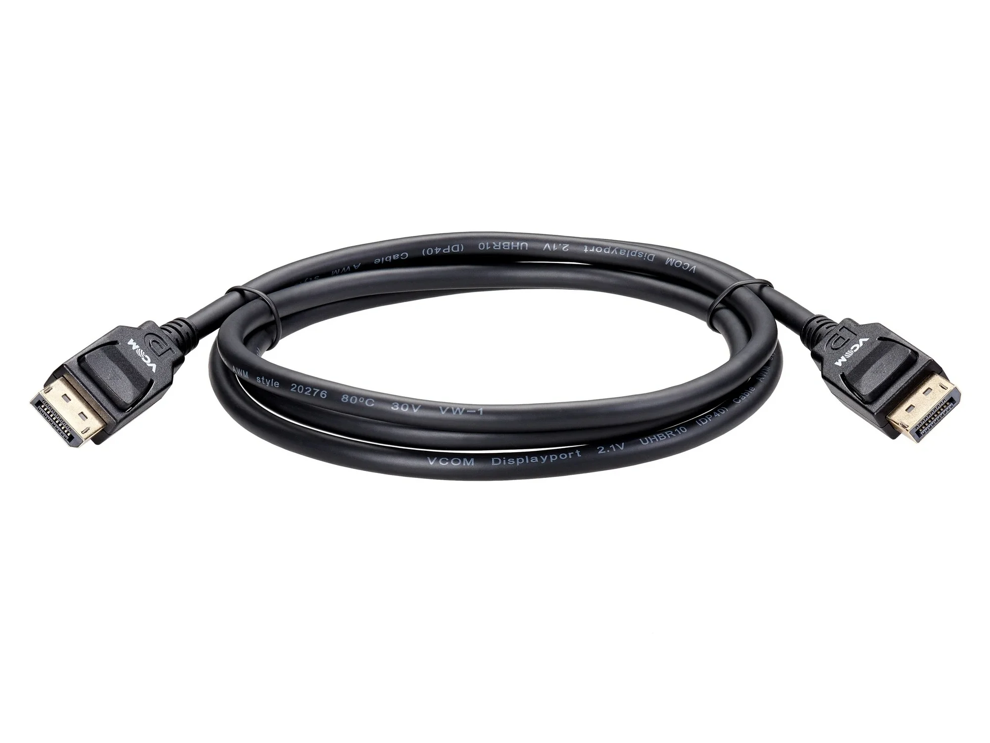 Кабель соединительный DISPLAY PORT v2.1 40GBps, 8K@60Hz, 1.5m, медь, VCOM <CG651-1.5>