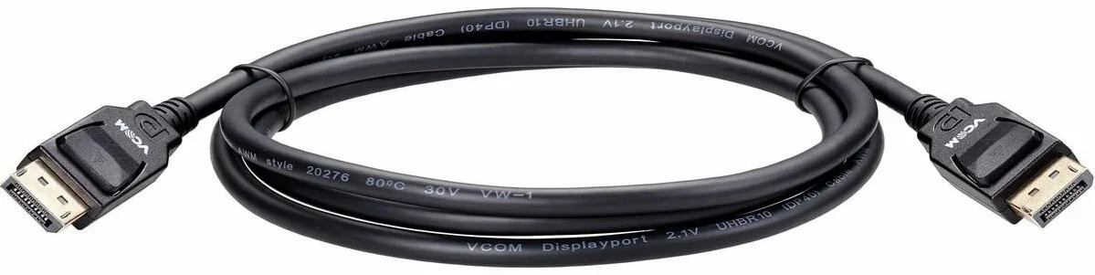 Кабель соединительный DISPLAY PORT v2.1 40GBps, 8K@60Hz, 1.5m, медь, VCOM <CG651-1.5>