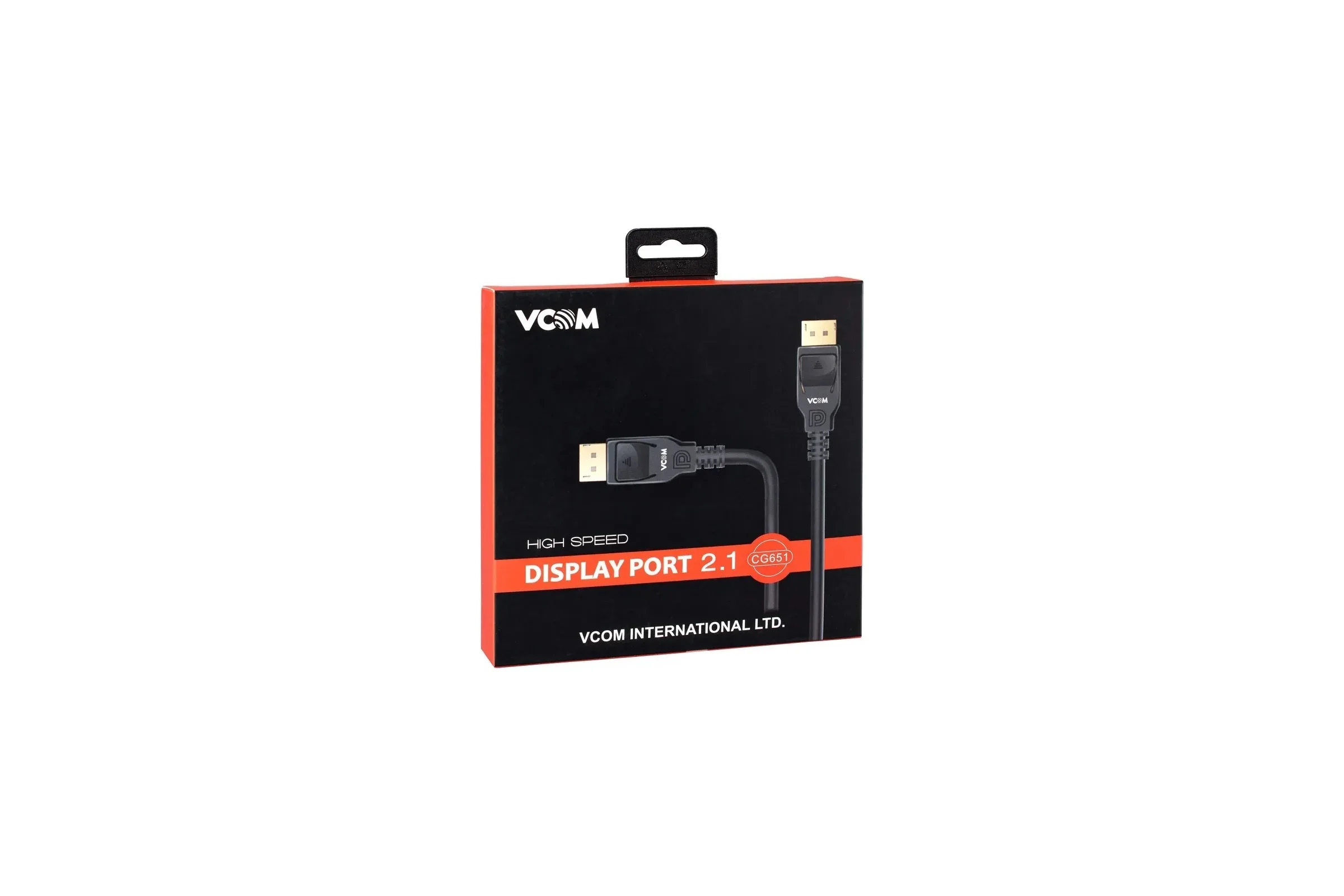 Кабель соединительный DISPLAY PORT v2.1 40GBps, 8K@60Hz, 2m, медь, VCOM <CG651-2.0>