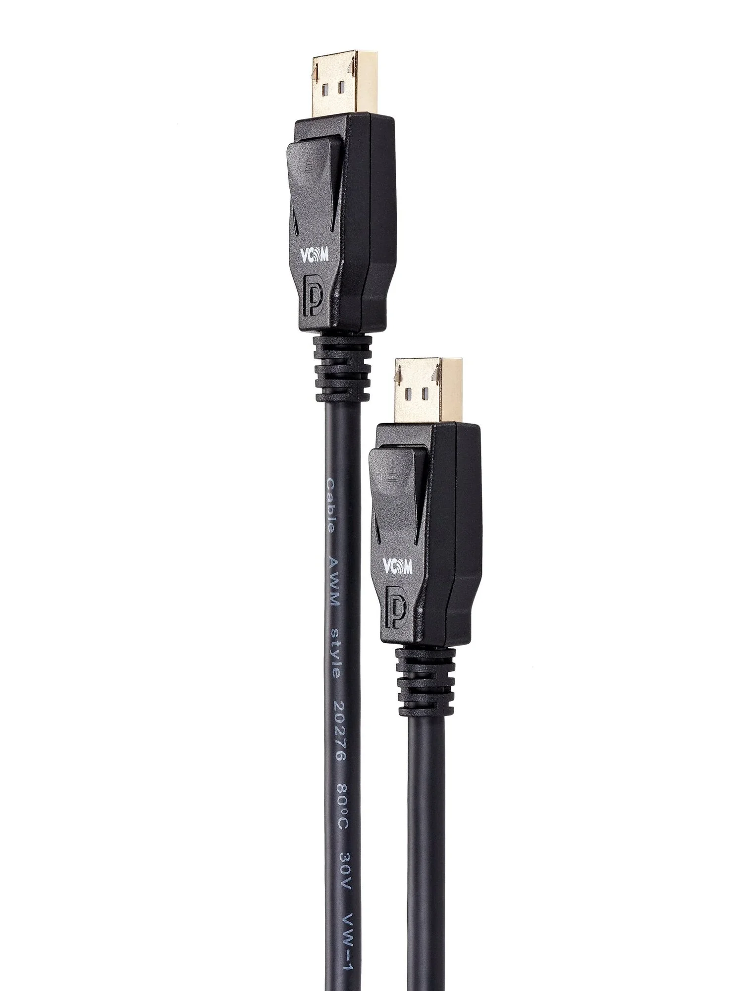 Кабель соединительный DISPLAY PORT v2.1 40GBps, 8K@60Hz, 2m, медь, VCOM <CG651-2.0>