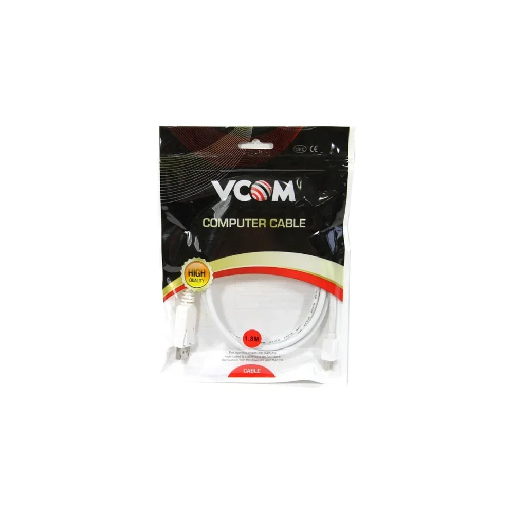 Кабель-переходник Mini DisplayPort M -> Display Port M 1.4V 1,8м VCOM