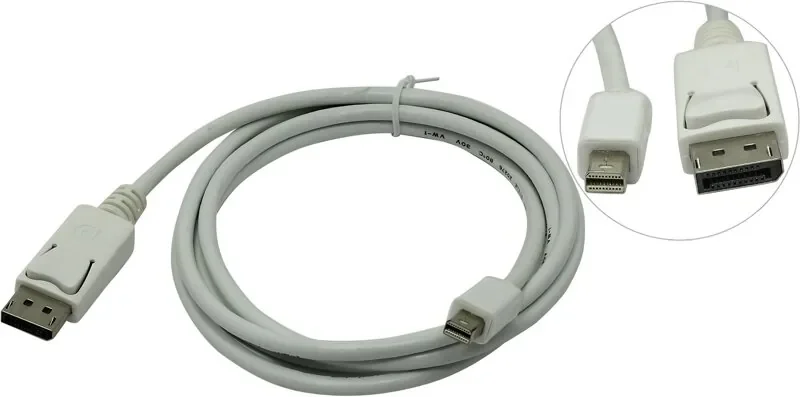 Кабель-переходник Mini DisplayPort M -> Display Port M 1.4V 1,8м VCOM